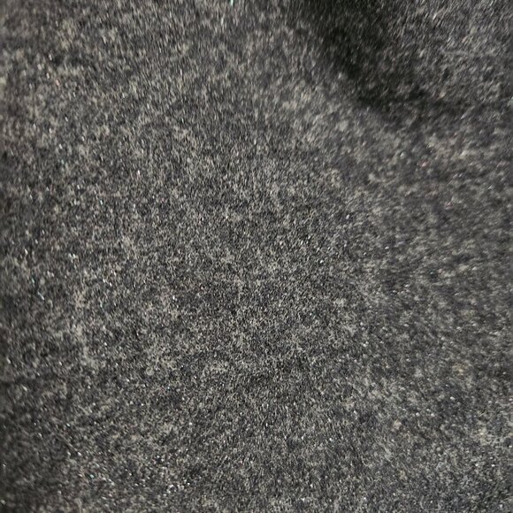 EP Yaying Women's Black V-neck Wool Top Size 3(S) Long Sleeve 3 button Faux Wrap - Picture 3 of 7